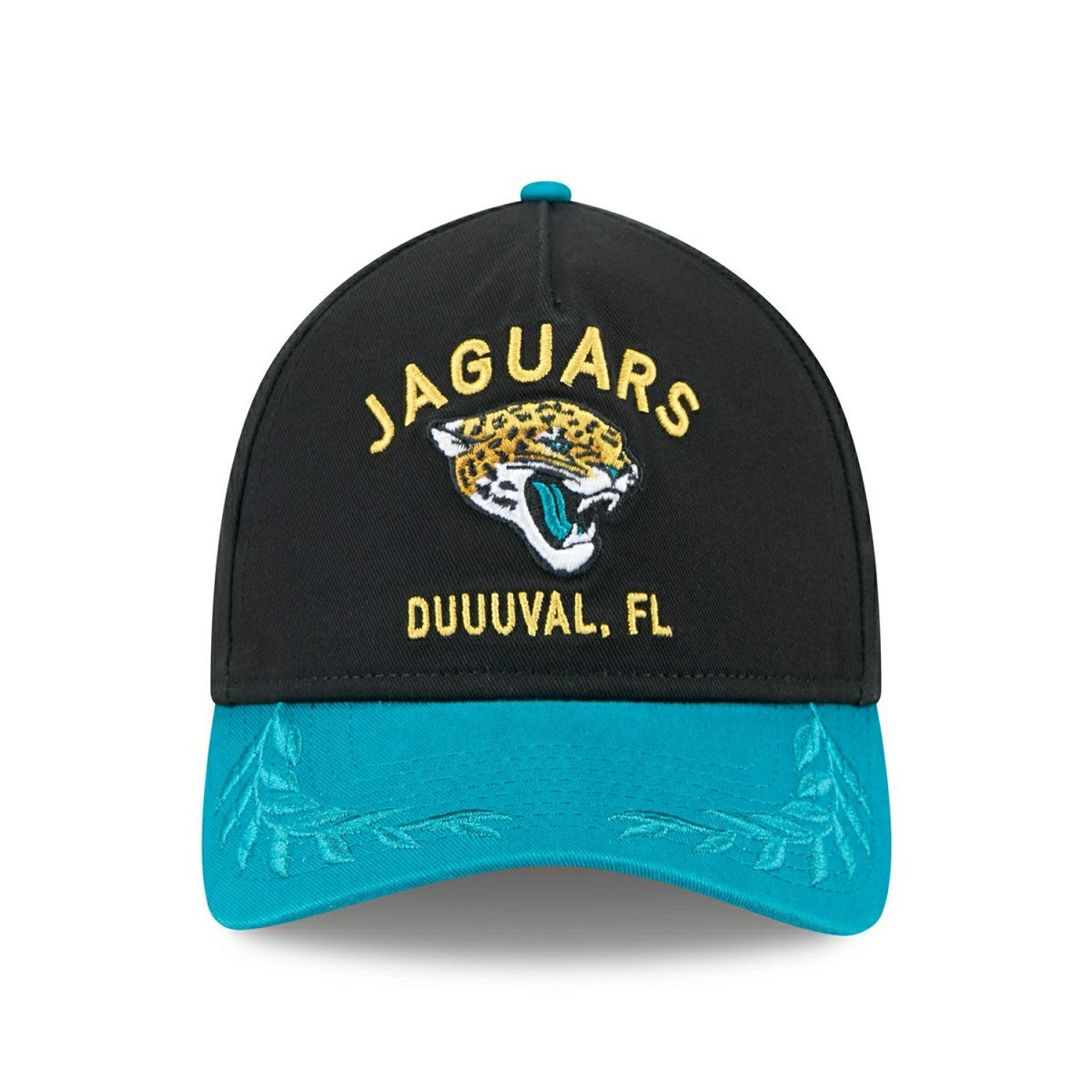 Jacksonville Jaguars 2025 NFL Draft 9TWENTY A-Frame Adjustable Cap Black Taass US