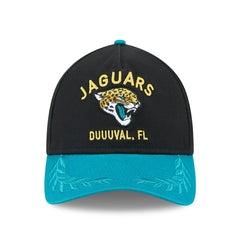 Jacksonville Jaguars 2025 NFL Draft 9TWENTY A-Frame Adjustable Cap Black Taass US