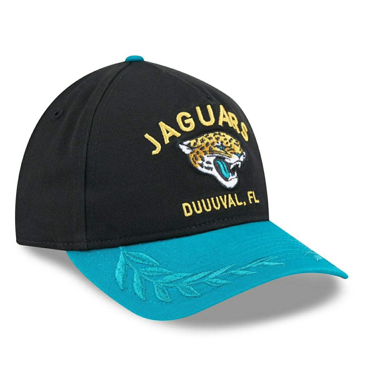 Jacksonville Jaguars 2025 NFL Draft 9TWENTY A-Frame Adjustable Cap Black Taass US