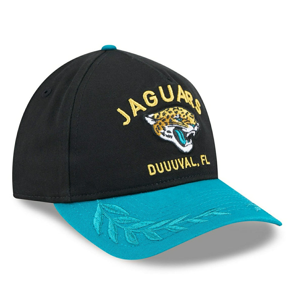 Jacksonville Jaguars 2025 NFL Draft 9TWENTY A-Frame Adjustable Cap Black Taass US