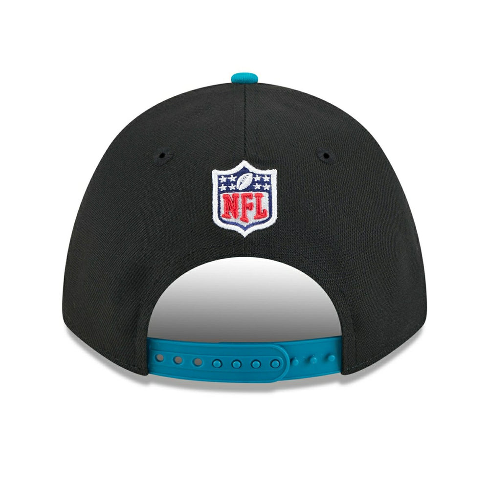 Jacksonville Jaguars 2025 NFL Draft 9FORTY M-Crown A-Frame Snapback Cap Black Classic