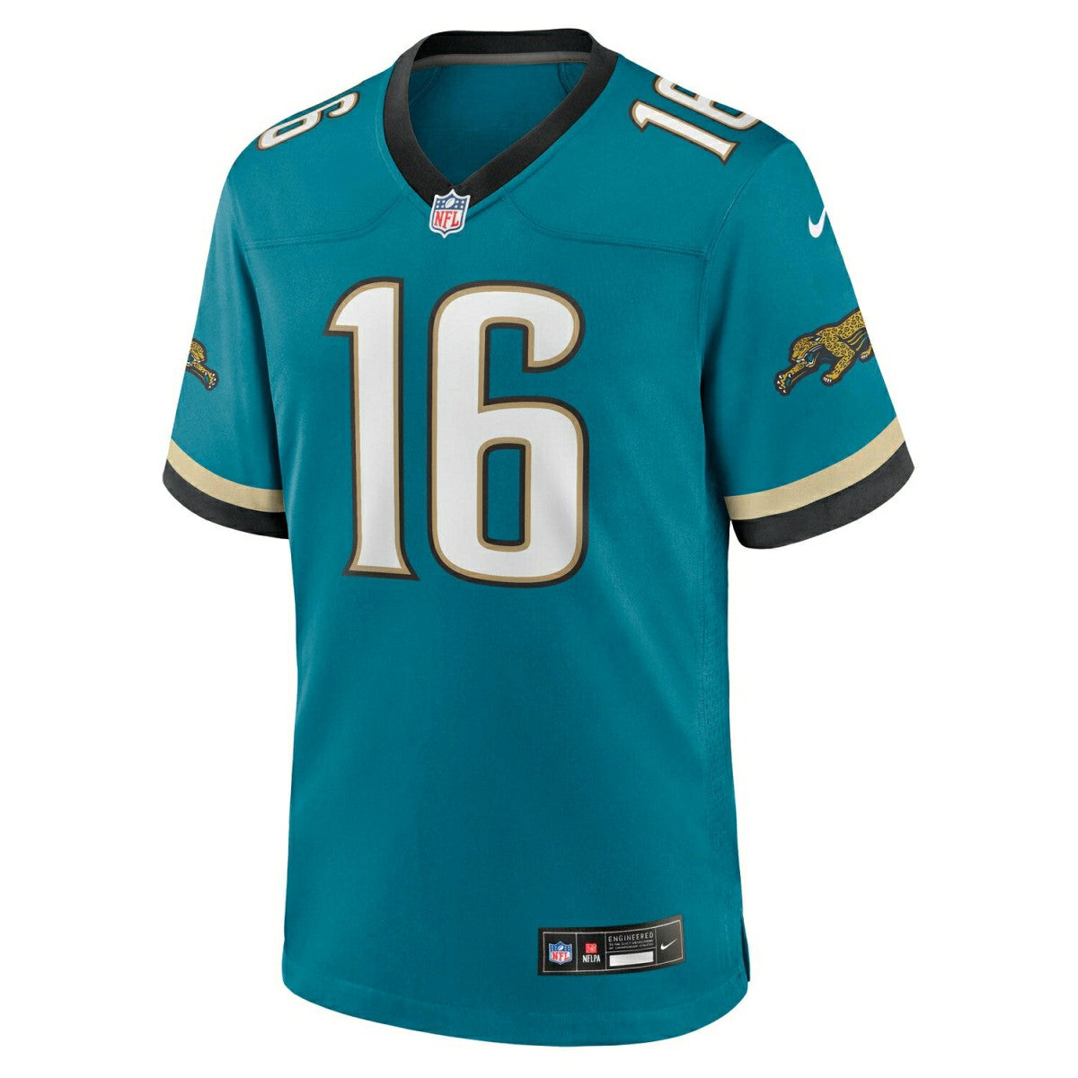 Trevor Lawrence #16 Jacksonville Jaguars Classic Nike Game NFL Jersey Türkis Lifestyle