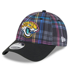 Jacksonville Jaguars 2024 NFL Crucial Catch New Era Stretch-Snap 9FORTY Cap Taass sale