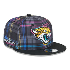 Jacksonville Jaguars 2024 NFL Crucial Catch New Era 9FIFTY Snapback Cap Taass for sale