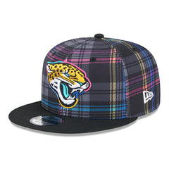 Jacksonville Jaguars 2024 NFL Crucial Catch New Era 9FIFTY Snapback Cap Taass for sale