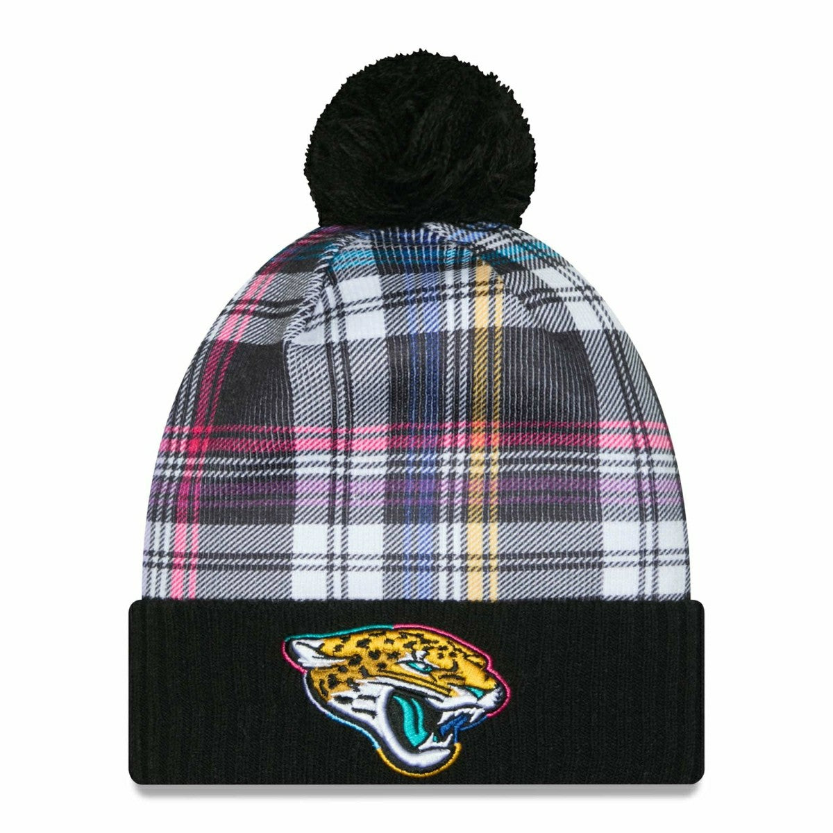 Jacksonville Jaguars 2024 NFL Crucial Catch New Era Sport Pom Knit Lifestyle