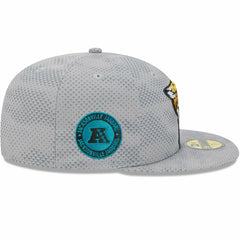 Jacksonville Jaguars 2024 NFL Sideline New Era 59FIFTY Fitted Cap Gray Lifestyle