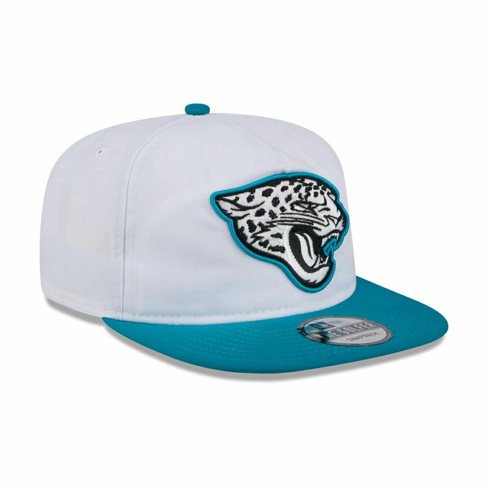 Jacksonville Jaguars 2024 NFL Training Camp New Era Golfer Snapback Cap White Taass sale