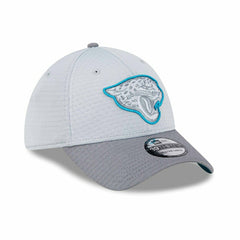Jacksonville Jaguars 2024 NFL Training Camp New Era 39THIRTY Flex Cap Gray Taass for sale