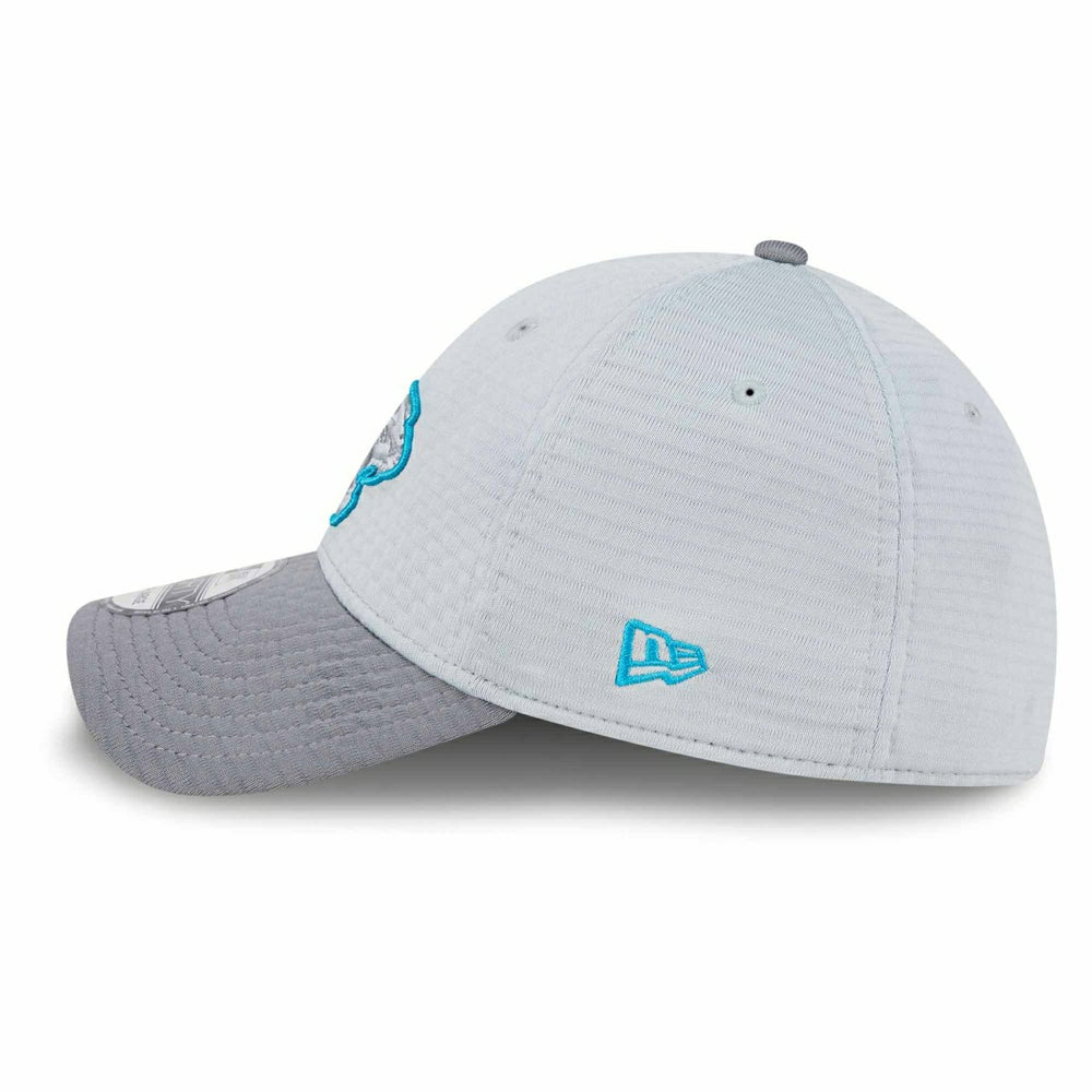 Jacksonville Jaguars 2024 NFL Training Camp New Era 39THIRTY Flex Cap Gray Taass for sale