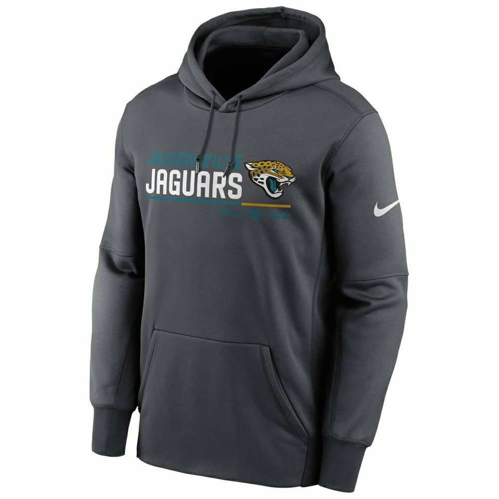 Jacksonville Jaguars Community Therma Dri-FIT NFL Hoodie Anthracite Classic