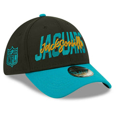 Jacksonville Jaguars Official 2022 NFL Draft New Era 39THIRTY Flex Cap Taass sale