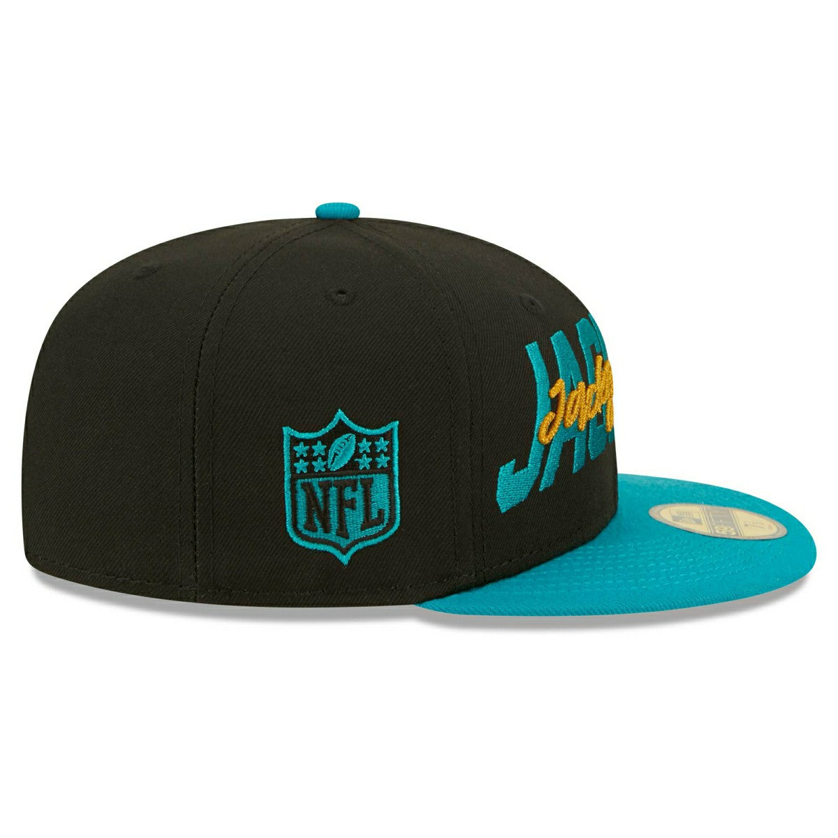 Jacksonville Jaguars 2022 NFL Draft On-Stage New Era 59FIFTY Fitted Cap Taass for sale