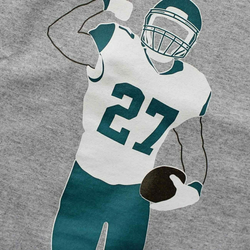 Leonard Fournette #27 Jacksonville Jaguars Silhouette NFL T-Shirt Taass for sale