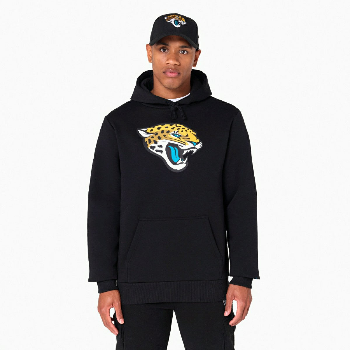 Jacksonville Jaguars Logo Hoodie NFL Sweatshirt Black Classic