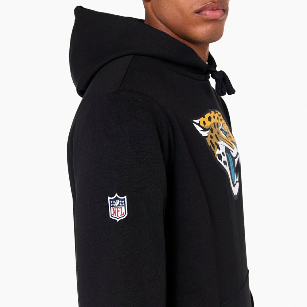 Jacksonville Jaguars Logo Hoodie NFL Sweatshirt Black Classic