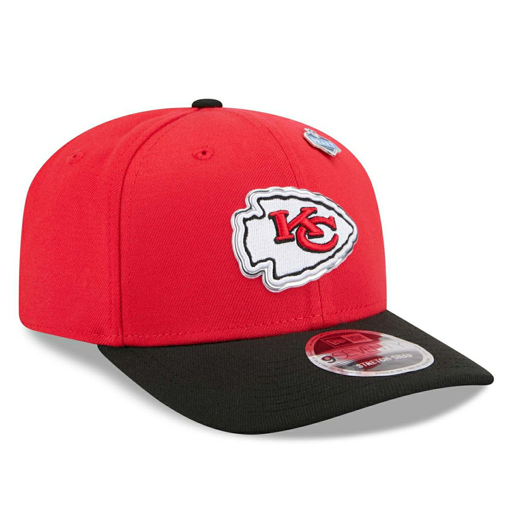 Kansas City Chiefs 2026 NFL Draft 9SEVENTY Stretch-Snap Cap Taass sale