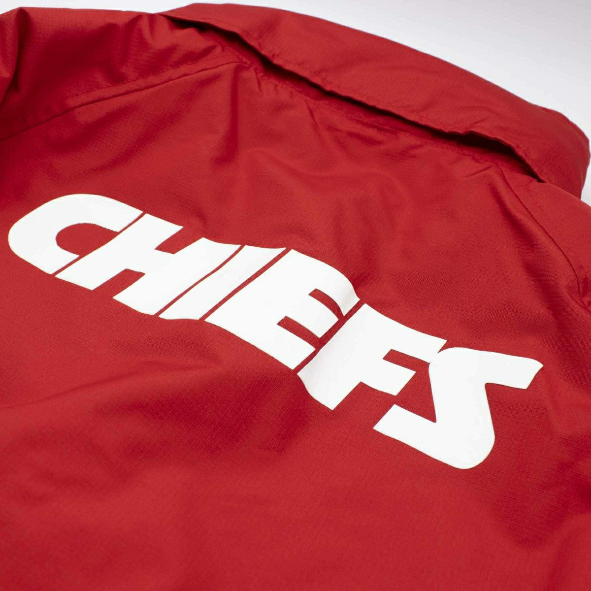 Kansas City Chiefs NFL Quarter Zip Windbreaker Jacket Red Lifestyle