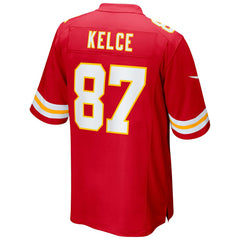 Travis Kelce #87 Kansas City Chiefs Nike Game Football NFL Jersey Red Fashion