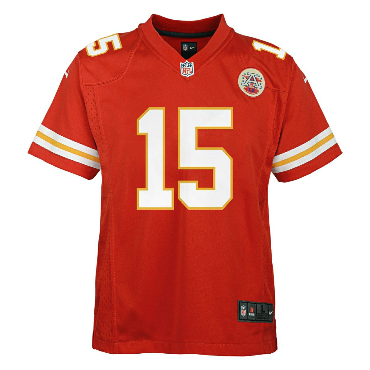 Patrick Mahomes #15 Kansas City Chiefs Nike Game Youth NFL Jersey (KIDS) Taass sale
