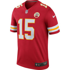 Patrick Mahomes #15 Kansas City Chiefs Nike Legend NFL Jersey Red Taass for sale