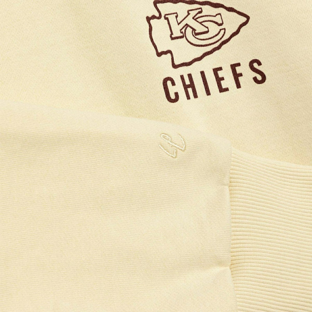Kansas City Chiefs L&L '76 Classics NFL Hoodie Cream Lifestyle