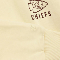 Kansas City Chiefs L&L '76 Classics NFL Hoodie Cream Lifestyle