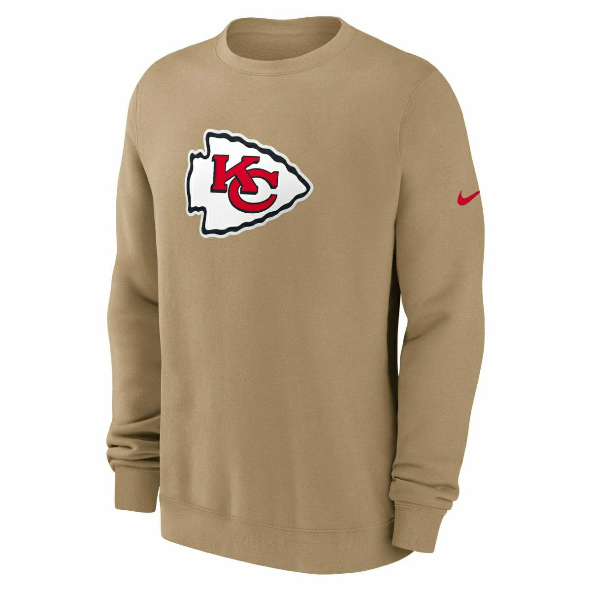 Kansas City Chiefs Swing Pass NFL Rewind Club Crew Beige Taass for sale