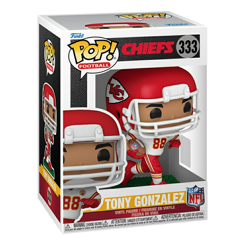 Funko POP! #333 Tony Gonzalez Kansas City Chiefs Vinyl NFL Figure Taass US