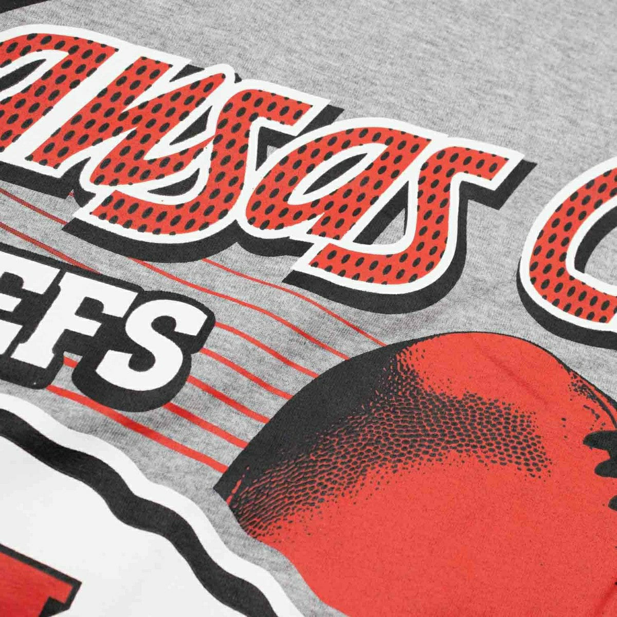 Kansas City Chiefs Sport Classics Oversized NFL T-Shirt Gray Classic