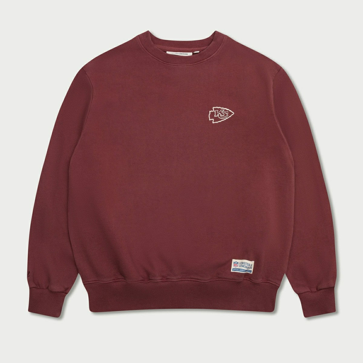 Kansas City Chiefs L&L '96 Classics NFL Crewneck Sweater Maroon Fashion