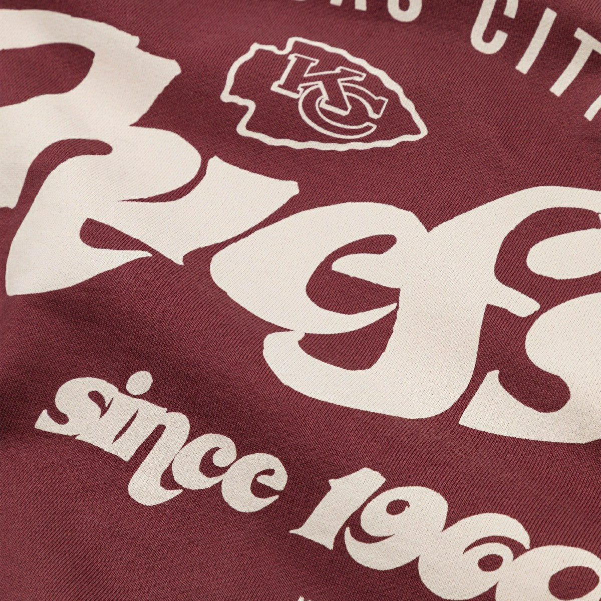 Kansas City Chiefs L&L '96 Classics NFL Crewneck Sweater Maroon Fashion