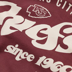 Kansas City Chiefs L&L '96 Classics NFL Crewneck Sweater Maroon Fashion