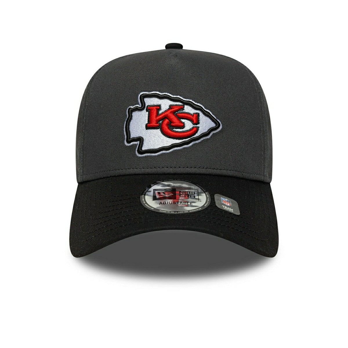 Kansas City Chiefs E-Frame Trucker NFL Cap Dark Gray Fashion