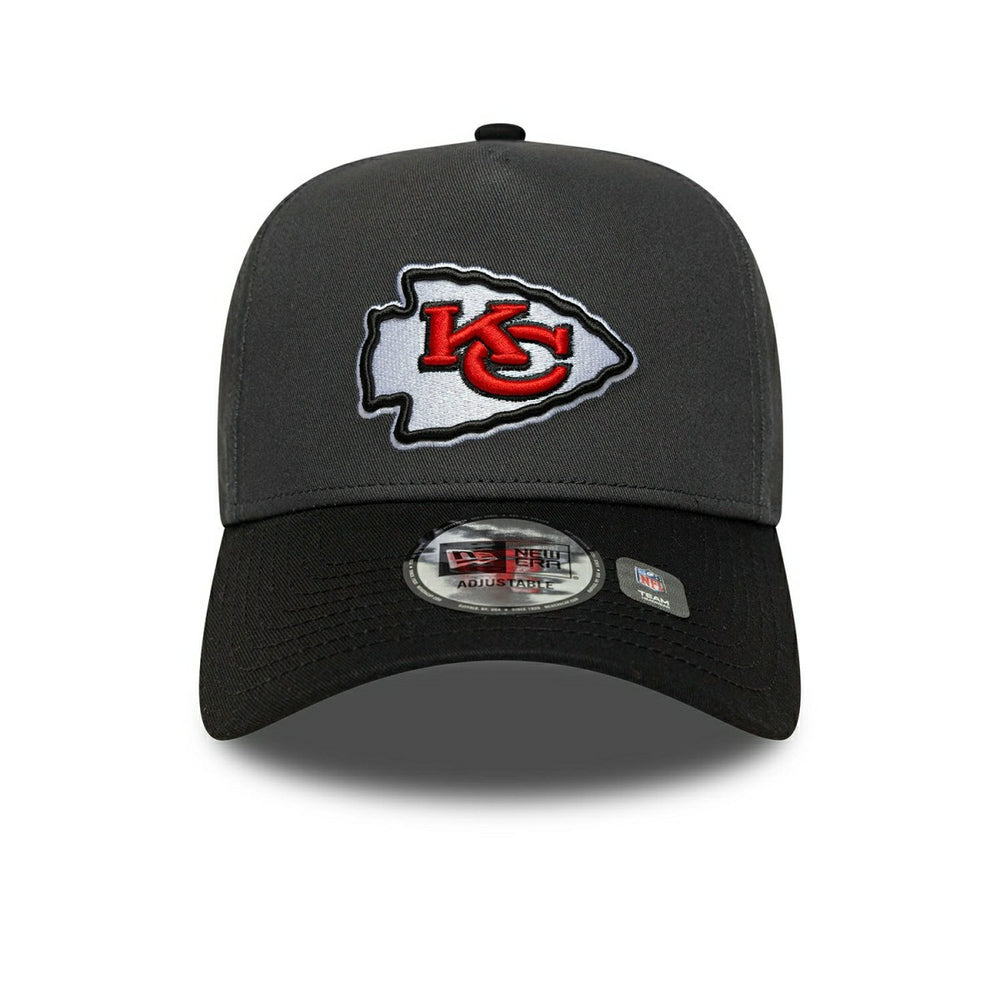 Kansas City Chiefs E-Frame Trucker NFL Cap Dark Gray Fashion