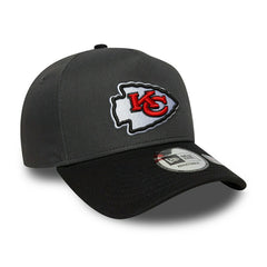 Kansas City Chiefs E-Frame Trucker NFL Cap Dark Gray Fashion