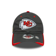 Kansas City Chiefs Super Bowl IV 9TWENTY Adjustable Cap Dark Gray Lifestyle