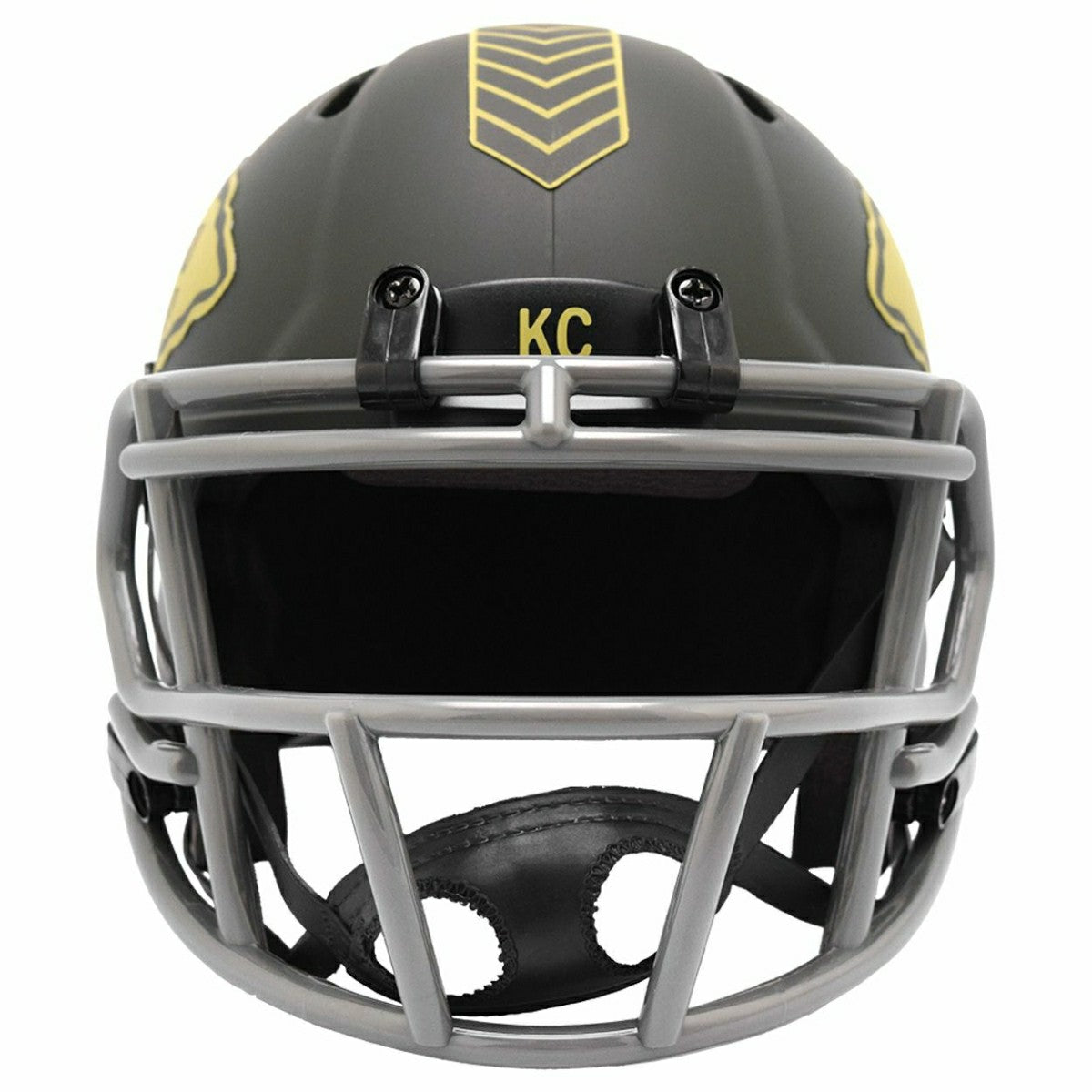 Kansas City Chiefs 2025 Salute to Service NFL Speed Mini Helmet Taass sale