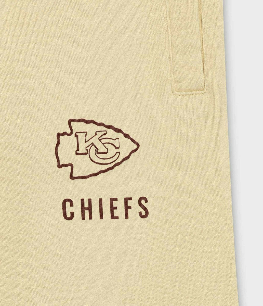 Kansas City Chiefs L&L '06 Classics NFL Sweatpants Cream Taass for sale