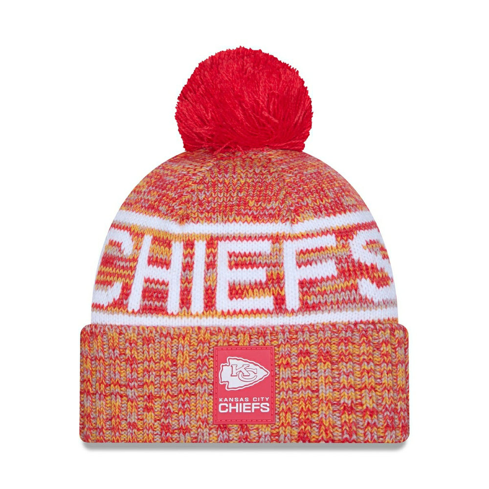 Kansas City Chiefs 2025 NFL Sideline Sport Knit Hat Taass US