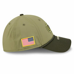 Kansas City Chiefs 2025 NFL Salute to Service 39THIRTY Flex Cap Olive Fashion