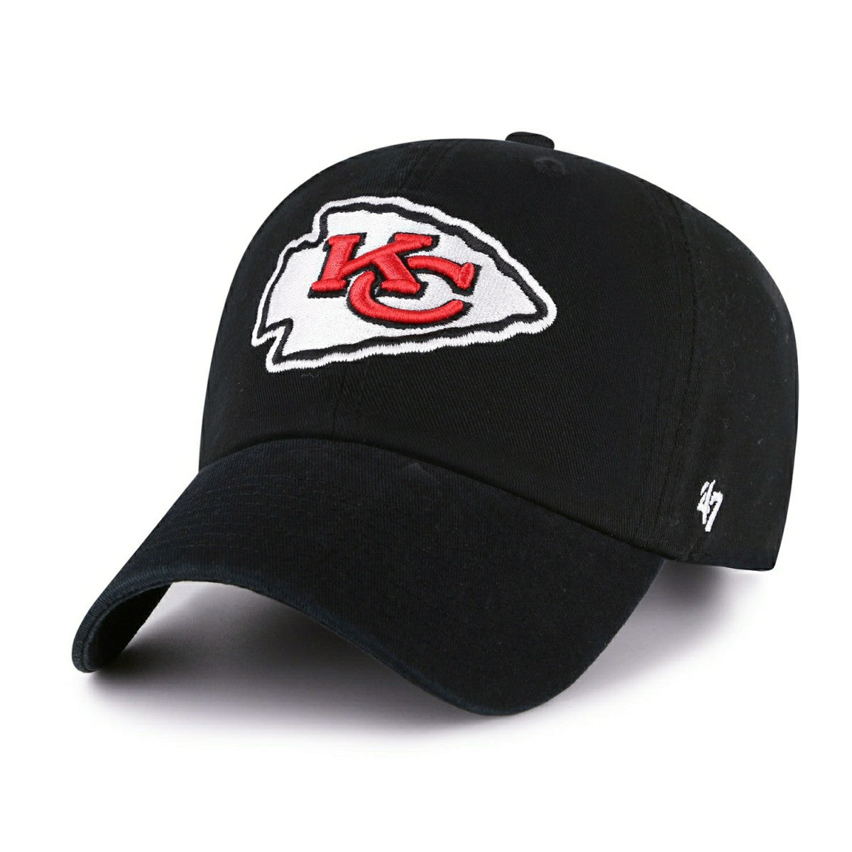 Kansas City Chiefs '47 Clean Up Adjustable NHL Cap Black Lifestyle