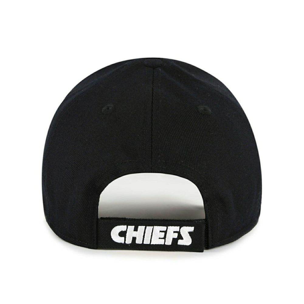 Kansas City Chiefs Black & White '47 MVP Adjustable NFL Cap Black Taass sale