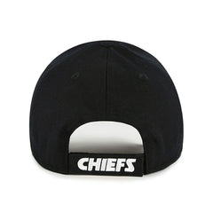 Kansas City Chiefs Black & White '47 MVP Adjustable NFL Cap Black Taass sale