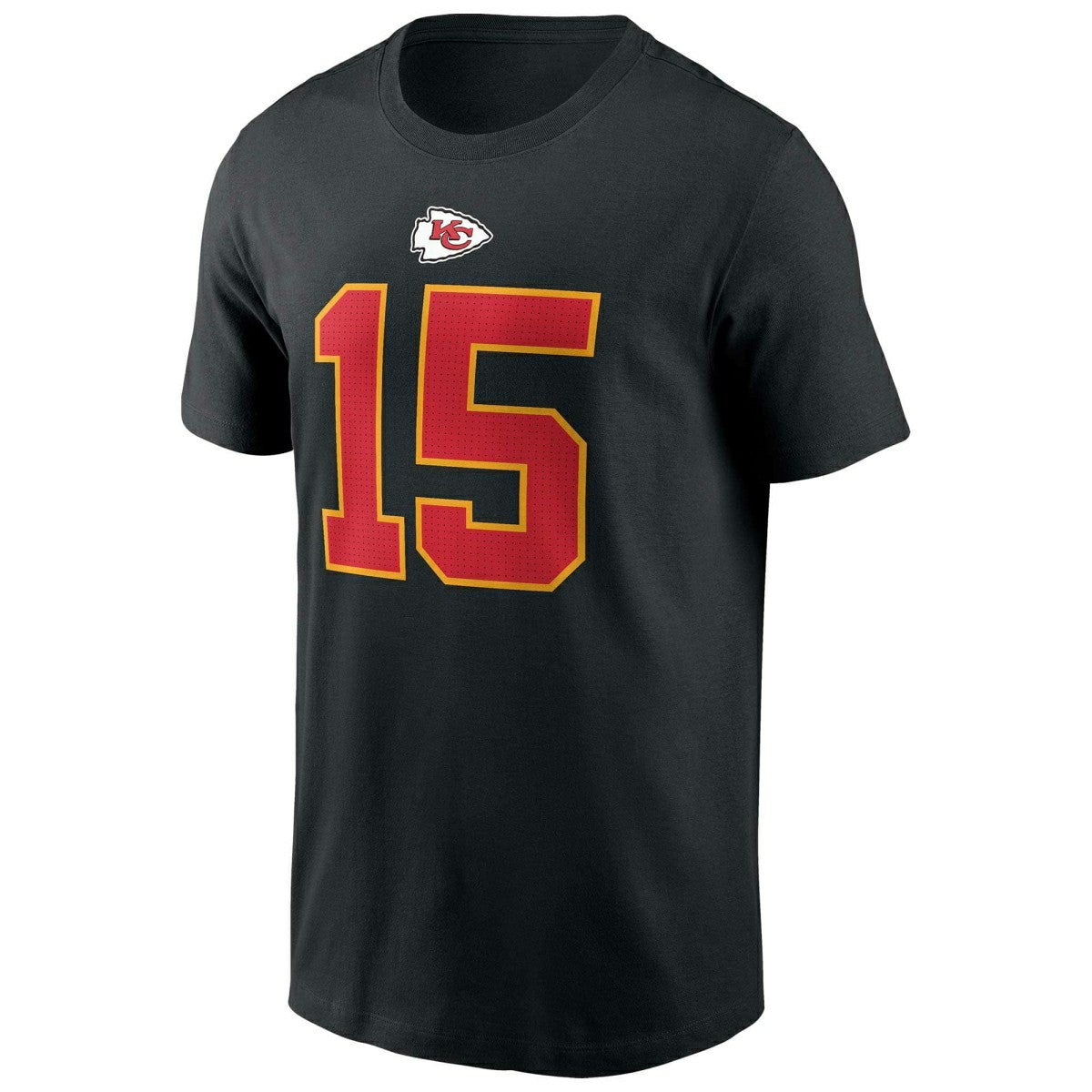 Patrick Mahomes #15 Kansas City Chiefs Nike Player NFL T-Shirt Black Taass sale