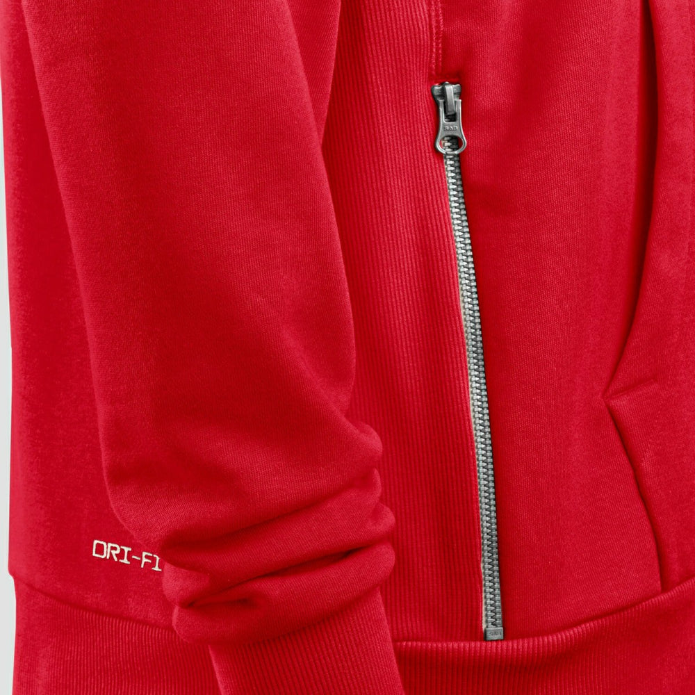 Kansas City Chiefs 2025 NFL Sideline Nike Standard Issue Hoodie Red Taass US