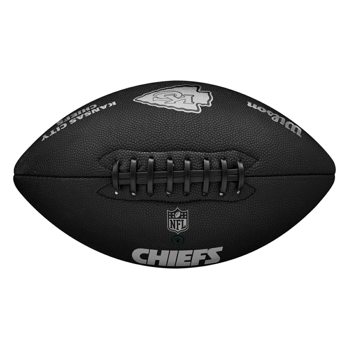Kansas City Chiefs Wilson Metallic Premiere Full Size NFL Football Classic