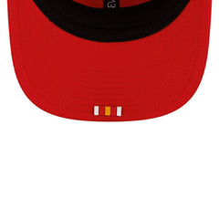 Kansas City Chiefs 2025 NFL On-Field Sideline 9SEVENTY Trucker Snapback Cap Red Fashion