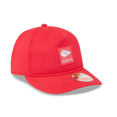 Kansas City Chiefs 2025 NFL On-Field Sideline 59FIFTY A-Frame Fitted Cap Red Lifestyle