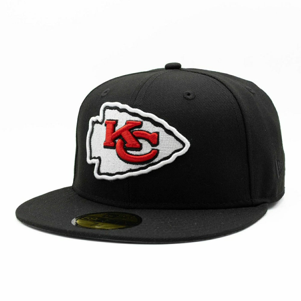 Kansas City Chiefs Super Bowl LVIII 59FIFTY Fitted NFL Cap Black Taass for sale